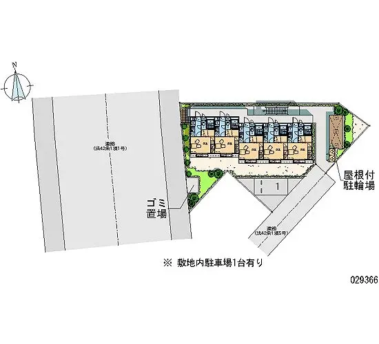 ★手数料０円★東村山市栄町３丁目　月極駐車場（LP）